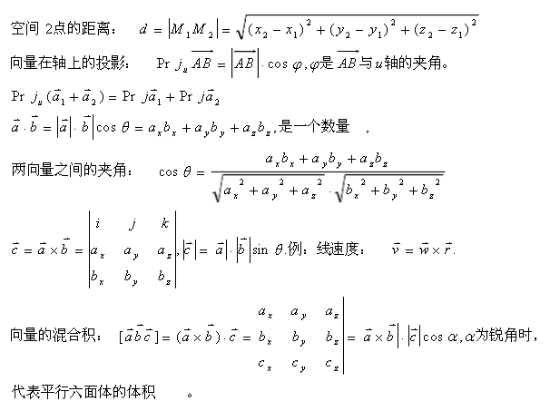 广东2021成人高考专升本高数（一）考点：空间解析几何(图1)