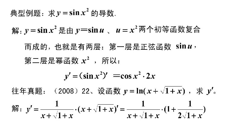 广东2021成人高考专升本高数（二）必备知识：复合函数(图2)