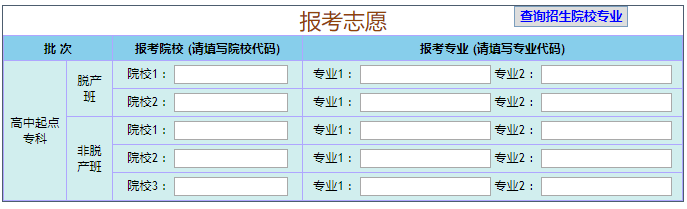 2019年潮州成考志愿填报时间